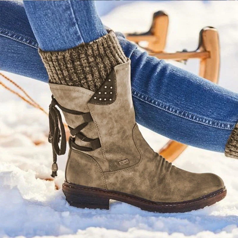 Bota Inverno Feminina com Salto - WinterStep