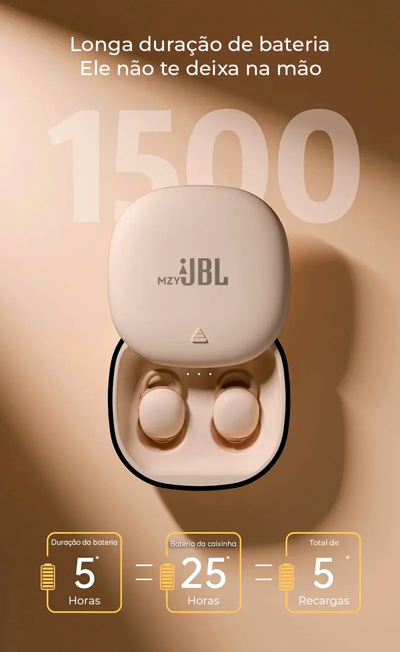 Fone Bluetooth JBL MZY Ergonômico