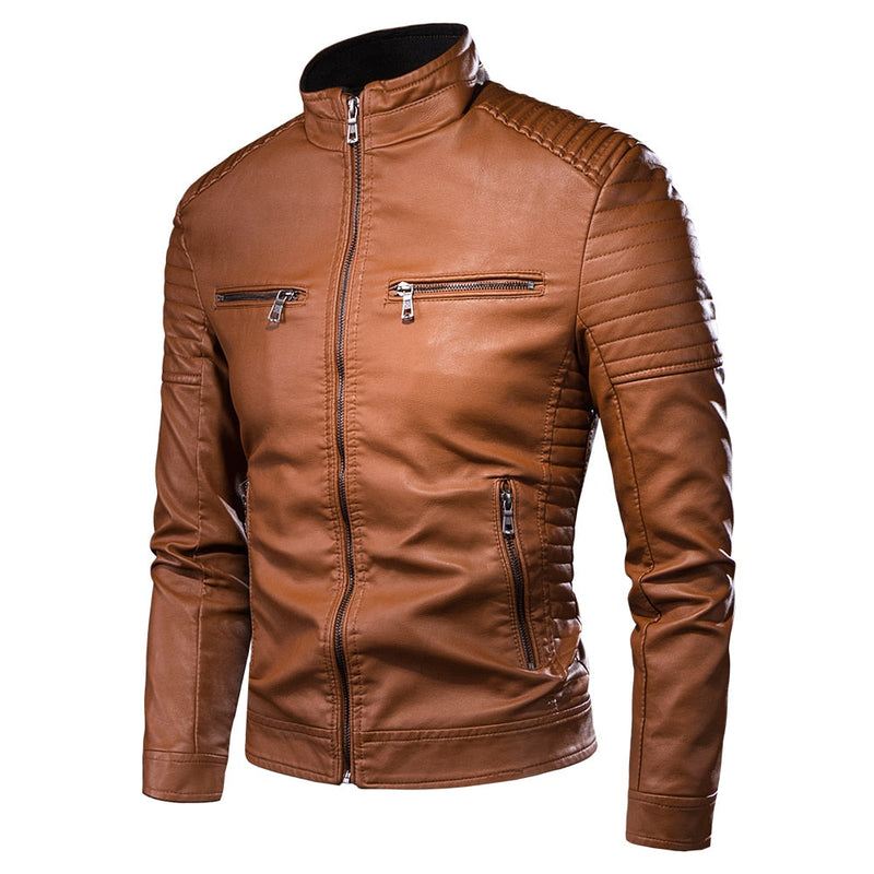 Jaqueta de Couro Elegante - ClassyJacket