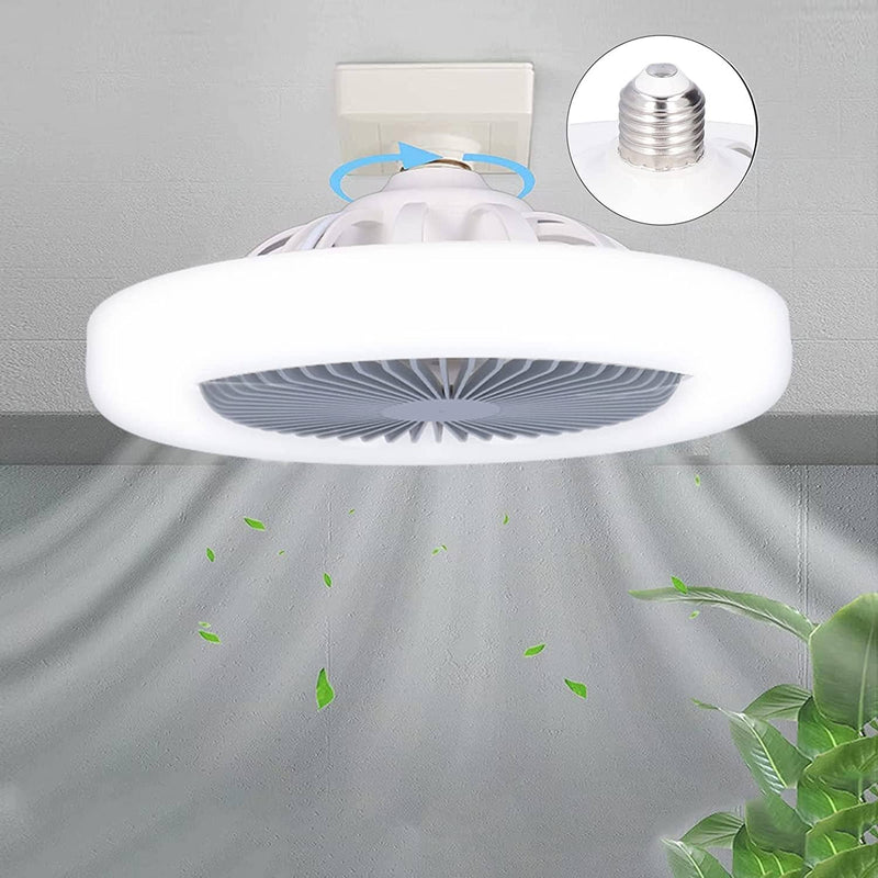 Luminária LED com Ventilador de Teto | EcoLight