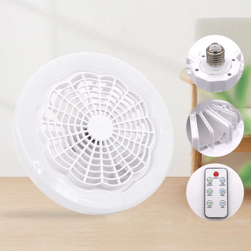 Luminária LED com Ventilador de Teto | EcoLight